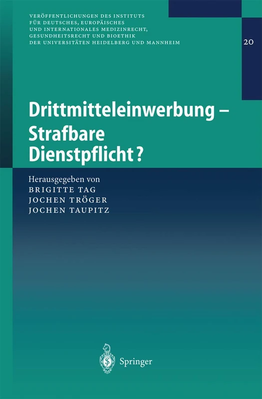 Drittmitteleinwerbung - Strafbare Dienstpflicht? - Image 1