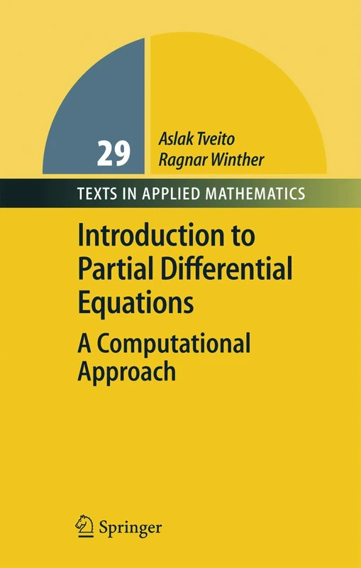 Introduction to Partial Differential Equations: A Computational Approach: 29 (Texts in Applied Mathematics, 29) - Image 1