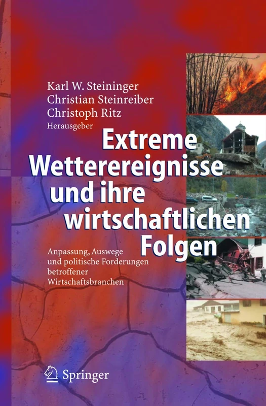 Extreme Wetterereignisse und ihre wirtschaftlichen Folgen: Anpassung, Auswege und politische Forderungen betroffener Wirtschaftsbranchen