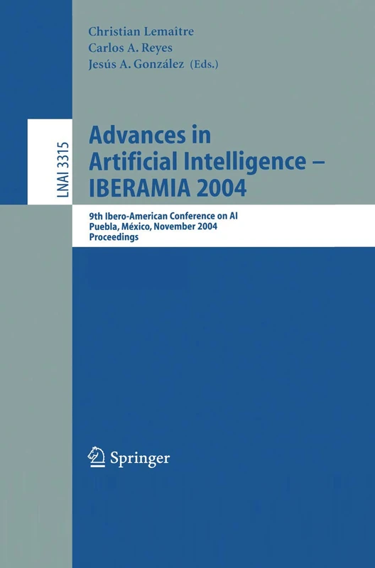 Springer Advances in Artificial Intelligence IBERAMIA 2004