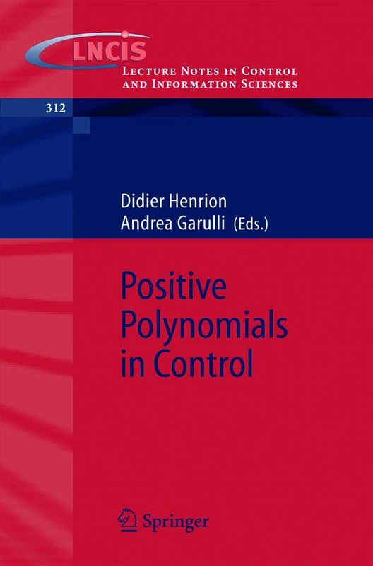 Springer Positive Polynomials in Control - Lecture Notes 312 - Image 1