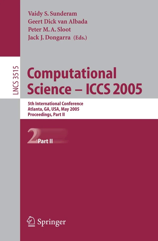Springer ICCS 2005 Computational Science Proceedings Vol II