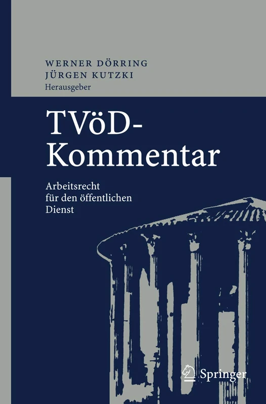 TVöD-Kommentar: Arbeitsrecht für den öffentlichen Dienst - Image 1
