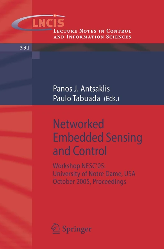 Springer Networked Embedded Sensing and Control NESC'05 Book - Image 1