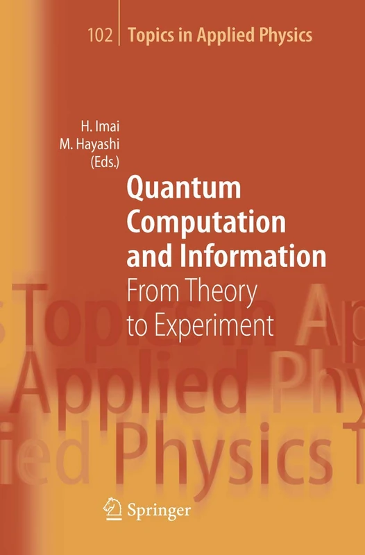 Quantum Computation and Information: From Theory to Experiment: 102 (Topics in Applied Physics, 102)