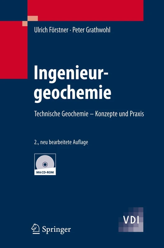 Ingenieurgeochemie: Technische Geochemie - Konzepte und Praxis (VDI-Buch)