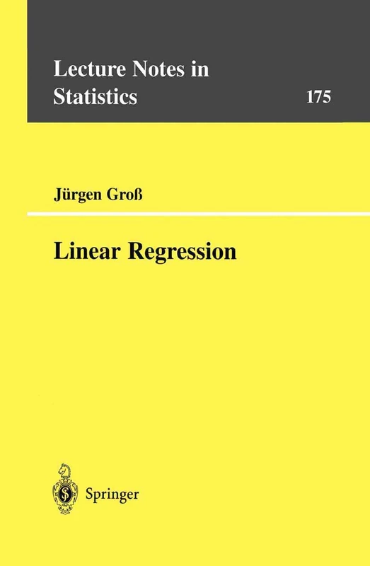 Linear Regression: 175 (Lecture Notes in Statistics, 175)