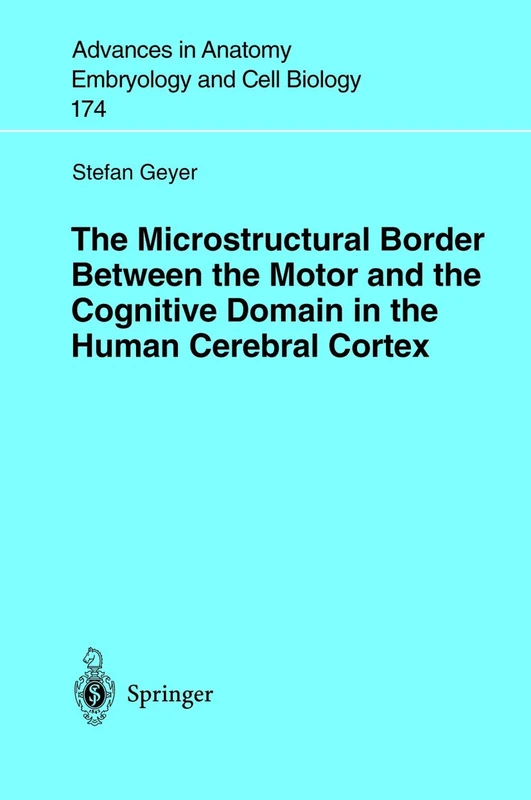 Springer - Human Cerebral Cortex Motor and Cognitive Domain 174