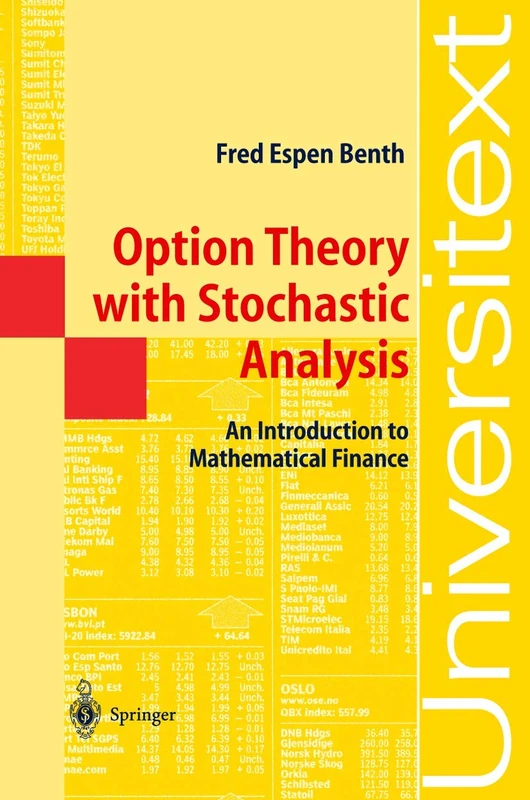 Option Theory with Stochastic Analysis: An Introduction to Mathematical Finance (Universitext)