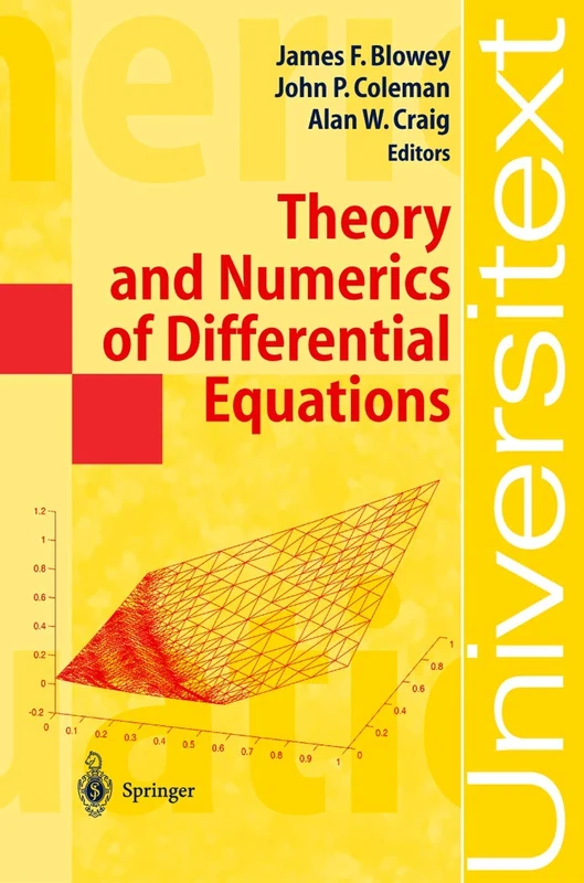 Theory and Numerics of Differential Equations: Durham 2000 (Universitext)