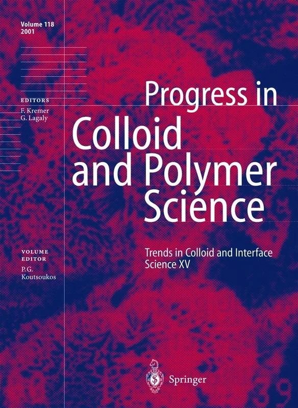 Trends in Colloid and Interface Science XV: 118 (Progress in Colloid and Polymer Science, 118)