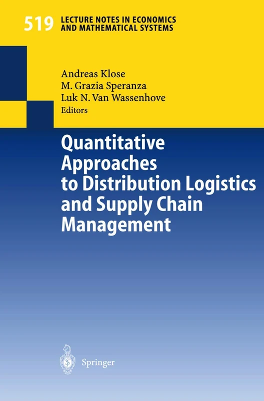 Springer Quantitative Distribution Logistics and Supply Chain Book