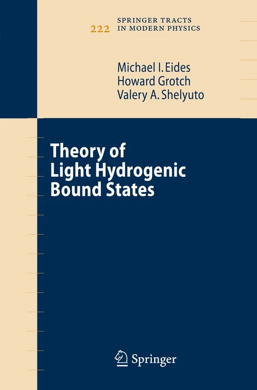 Theory of Light Hydrogenic Bound States: 222 (Springer Tracts in Modern Physics, 222)