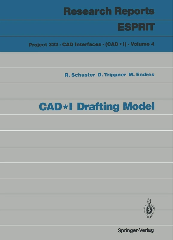 CAD*I Drafting Model: 4 (Research Reports Esprit, 4) - Image 1