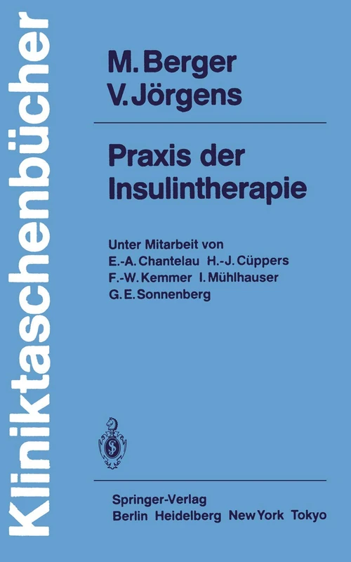 Praxis Der Insulintherapie (German Edition)