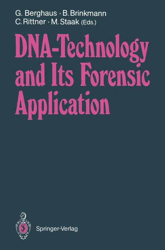 DNA ― Technology and Its Forensic Application