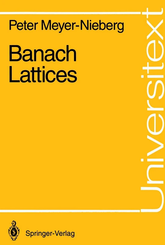 Banach Lattices (Universitext)
