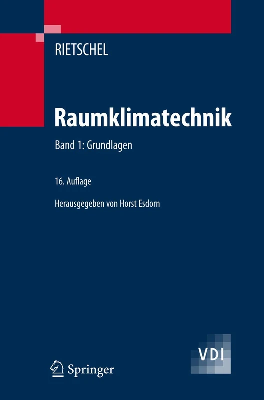 Raumklimatechnik: Grundlagen (VDI-Buch) - Image 1