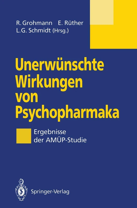 Unerwünschte Wirkungen von Psychopharmaka: Ergebnisse der AMÜP-Studie - Image 1