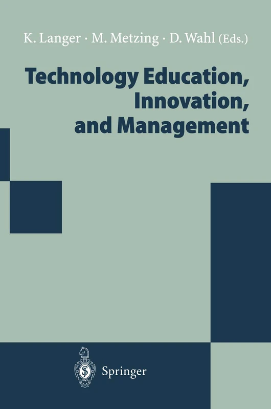 Technology Education, Innovation, and Management: Proceedings of the WOCATE Conference 1994 - Image 1