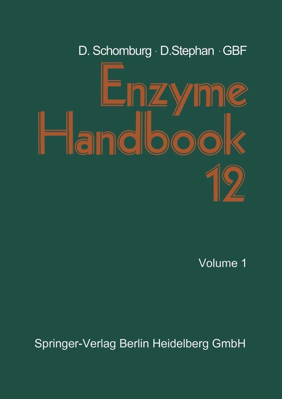 Enzyme Handbook 12: Class 2.3.2 ― 2.4 Transferases (Enzyme Handbook (See S794))