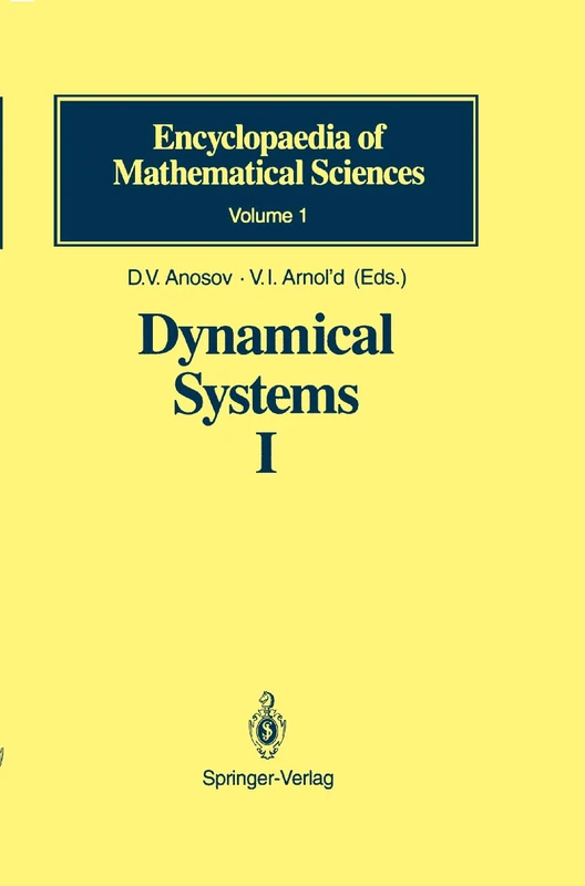 Dynamical Systems I: Ordinary Differential Equations and Smooth Dynamical Systems (Problem Books in Mathematics)