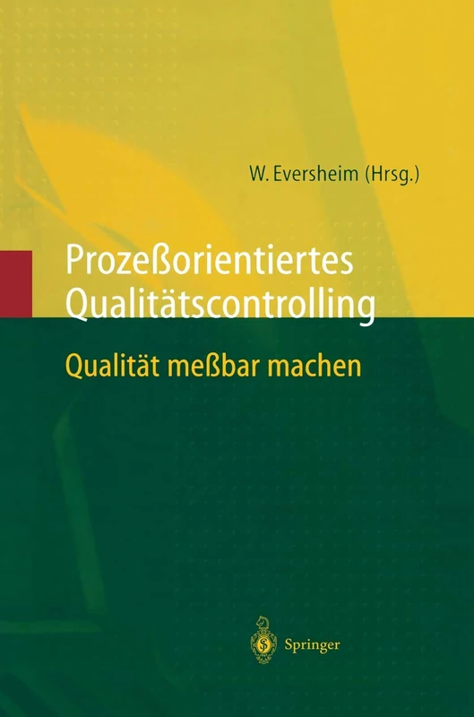 Prozeorientiertes Qualittscontrolling