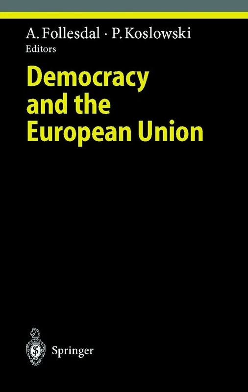 Democracy and the European Union (Ethical Economy)