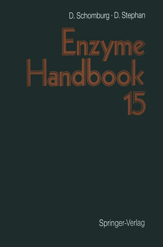 Enzyme Handbook: Volume 15: First Supplement Part 1 Class 3: Hydrolases (Enzyme Handbook (See S794)) - Image 1