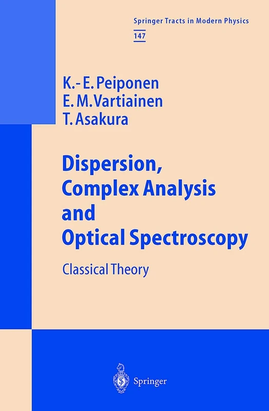 Springer Dispersion, Complex Analysis and Optical Spectroscopy