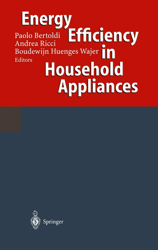 Energy Efficiency in Household Appliances: Proceedings of the First International Conference on Energy Efficiency in Household Appliances, 10–12 November 1997, Florence, Italy - Image 1