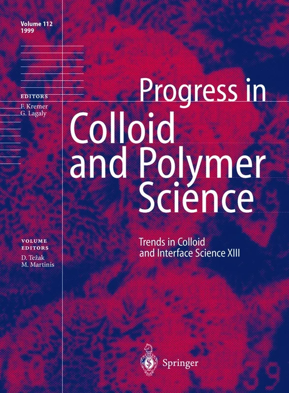 Trends in Colloid and Interface Science XIII: 112 (Progress in Colloid and Polymer Science, 112)