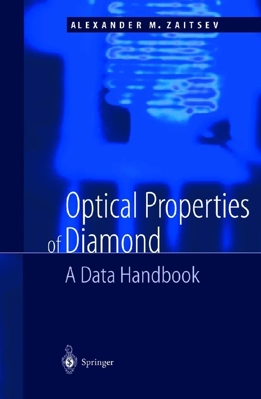 Optical Properties of Diamond: A Data Handbook