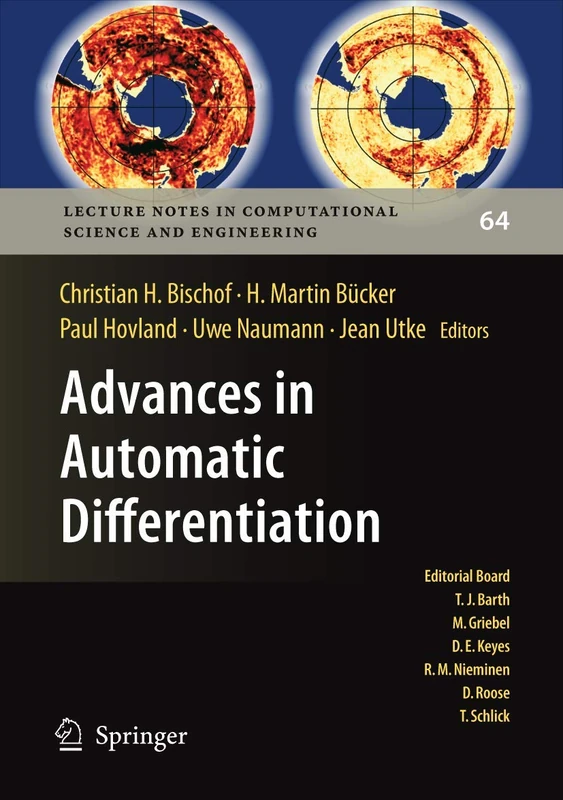 Springer Advances in Automatic Differentiation - Lecture Notes 64 - Image 1