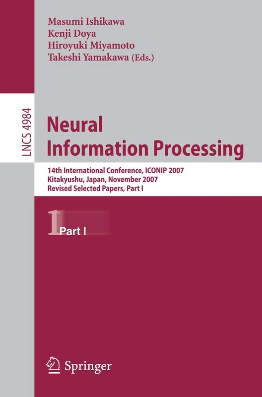 Springer ICONIP 2007 Neural Information Processing Vol 1