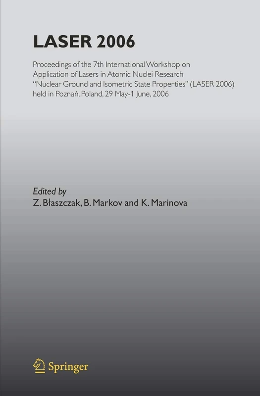 Springer LASER 2006 - Nuclear Research Proceedings Book