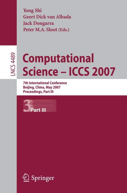 Springer Computational Science ICCS 2007 Proceedings Part III