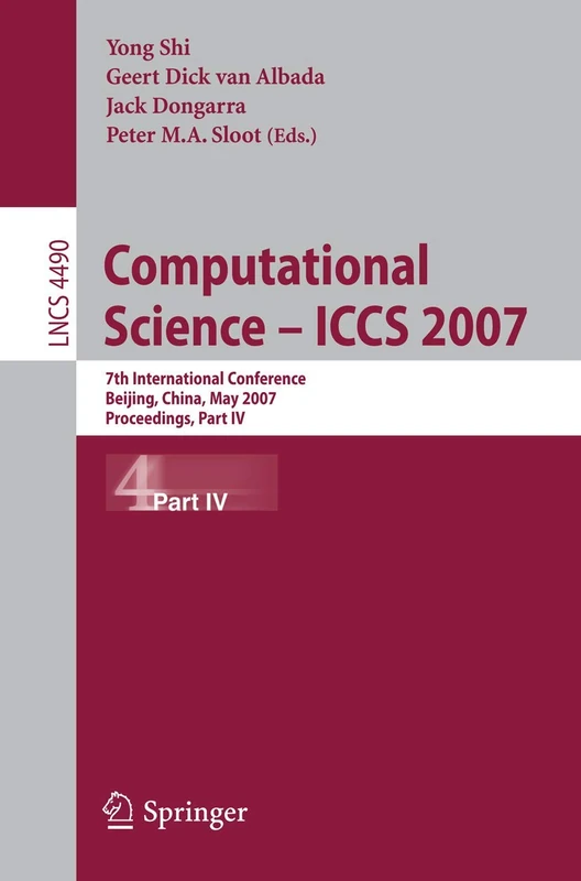 Springer Computational Science ICCS 2007 Proceedings Part IV