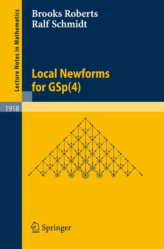 Local Newforms for GSp(4): 1918 (Lecture Notes in Mathematics, 1918) - Image 1