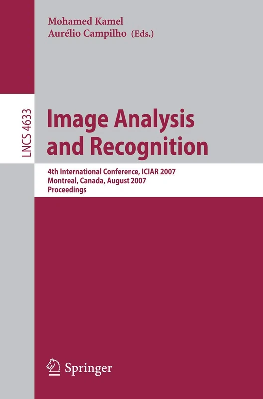 Springer ICIAR 2007 Image Analysis and Recognition Proceedings
