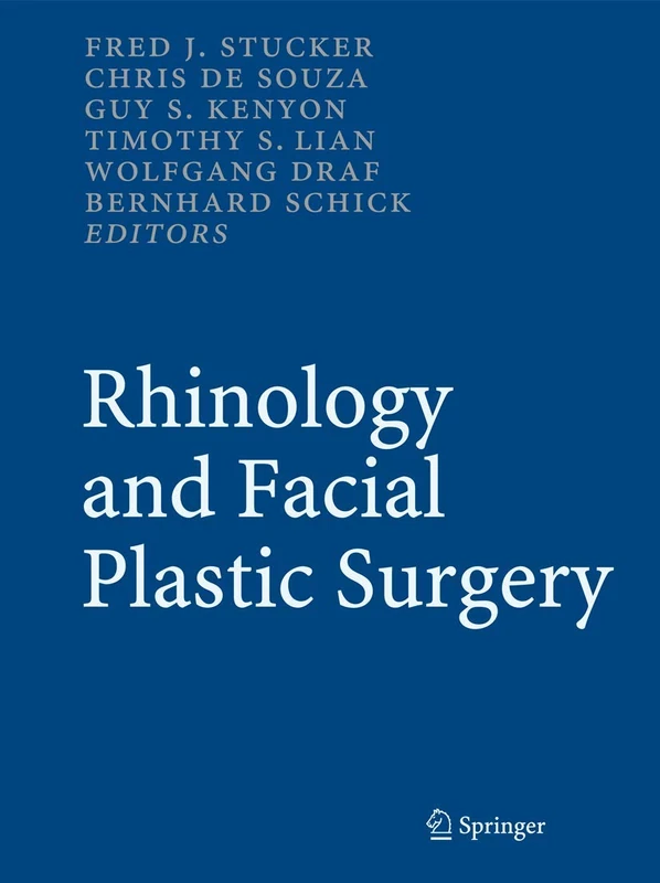 Springer Rhinology and Facial Plastic Surgery Medical Book