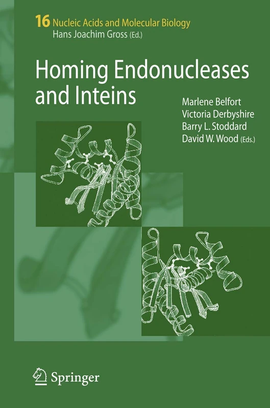 Homing Endonucleases and Inteins: 16 (Nucleic Acids and Molecular Biology) - Image 1