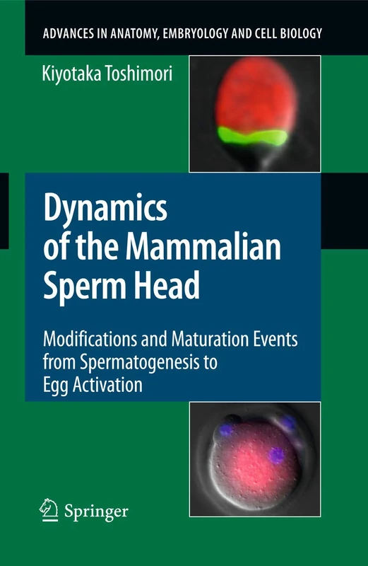 Dynamics of the Mammalian Sperm Head: Modifications and Maturation Events From Spermatogenesis to Egg Activation: 204 (Advances in Anatomy, Embryology and Cell Biology, 204)