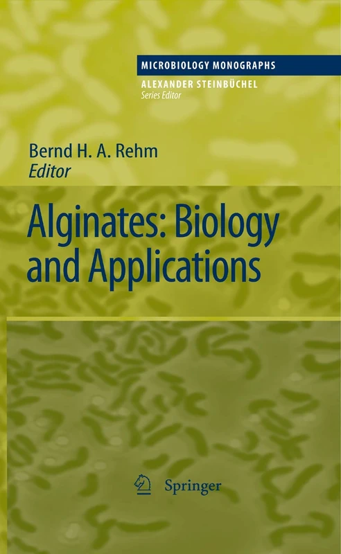 Alginates: Biology and Applications: 13 (Microbiology Monographs, 13) - Image 1