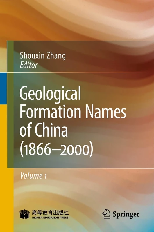Geological Formation Names of China (1866―2000) - Image 1