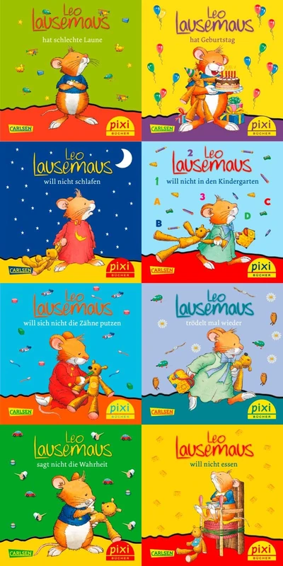 Pixi-Serie Nr. 271: Neues von Leo Lausemaus (8x8 Exemplare) - Image 1