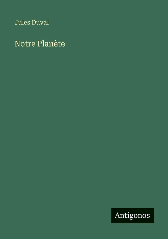 Notre Planète