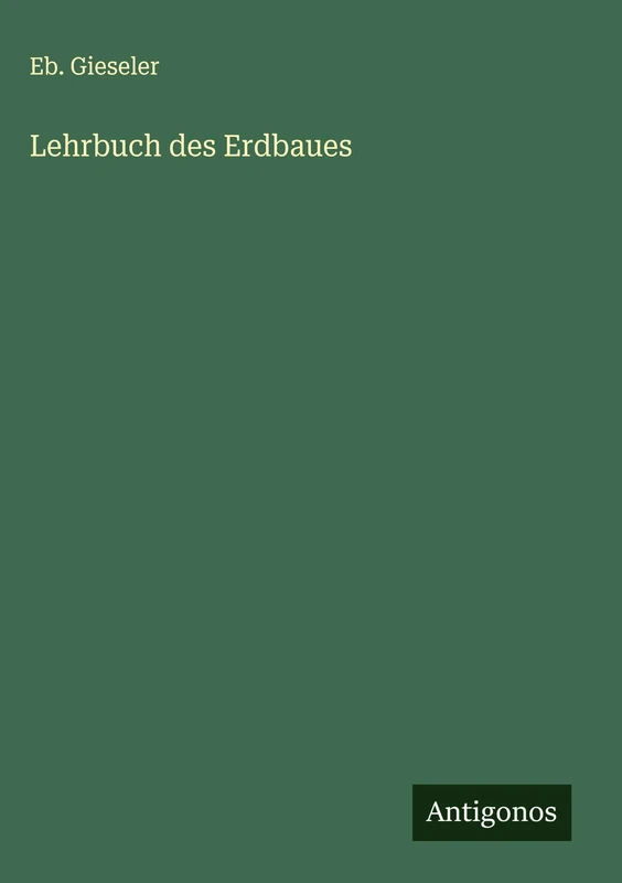 Lehrbuch des Erdbaues - Image 1
