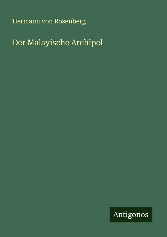 Der Malayische Archipel - Image 1