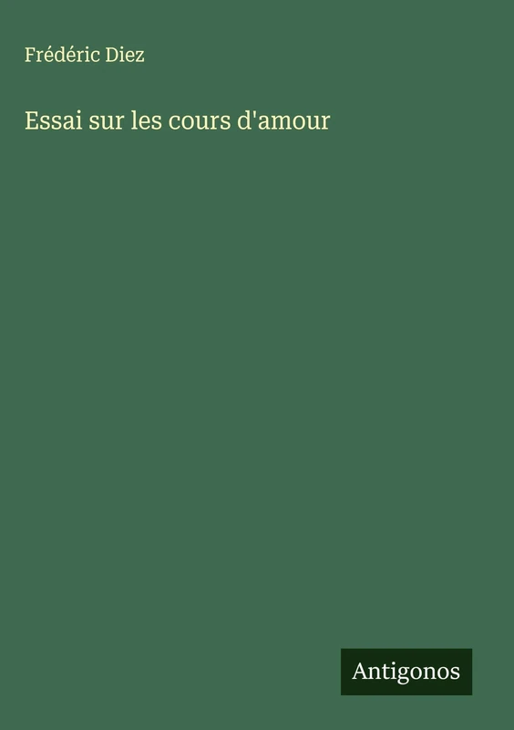 Essai sur les cours d'amour - Image 1